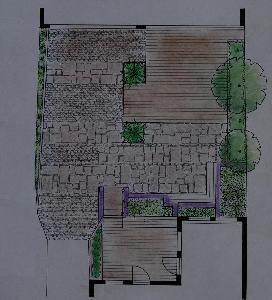 Garden design plan