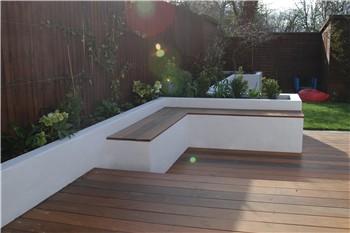  Design - A smart, low maintenance, family garden, Ealing, West London