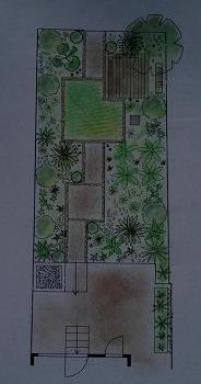Garden layout plan